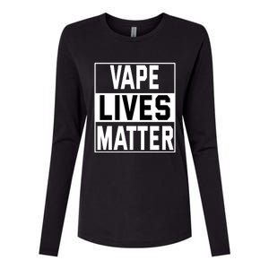 Vape Lives Matter #Dont Ban Vaping Funny Gift Womens Cotton Relaxed Long Sleeve T-Shirt