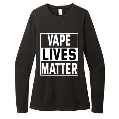 Vape Lives Matter #Dont Ban Vaping Funny Gift Womens CVC Long Sleeve Shirt