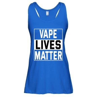 Vape Lives Matter #Dont Ban Vaping Funny Gift Ladies Essential Flowy Tank