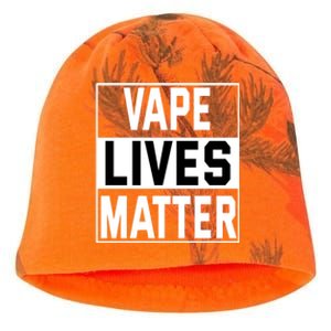 Vape Lives Matter #Dont Ban Vaping Gift Kati - Camo Knit Beanie