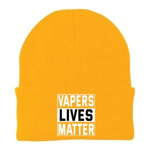 Vapers Lives Matter #Dont Ban Vaping Cool Gift Knit Cap Winter Beanie