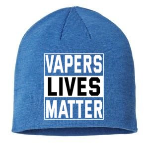 Vapers Lives Matter #Dont Ban Vaping Cool Gift Sustainable Beanie