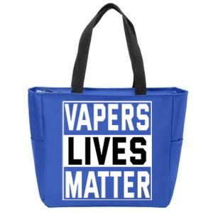 Vapers Lives Matter #Dont Ban Vaping Cool Gift Zip Tote Bag