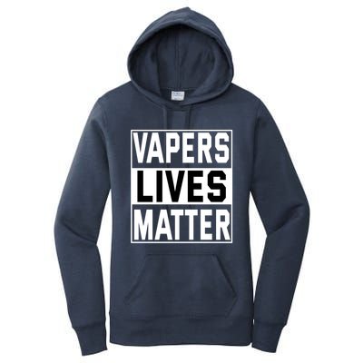 Vapers Lives Matter #Dont Ban Vaping Cool Gift Women's Pullover Hoodie