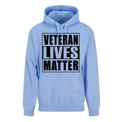 Veterans Lives Matter Veterans Day Gift Unisex Surf Hoodie