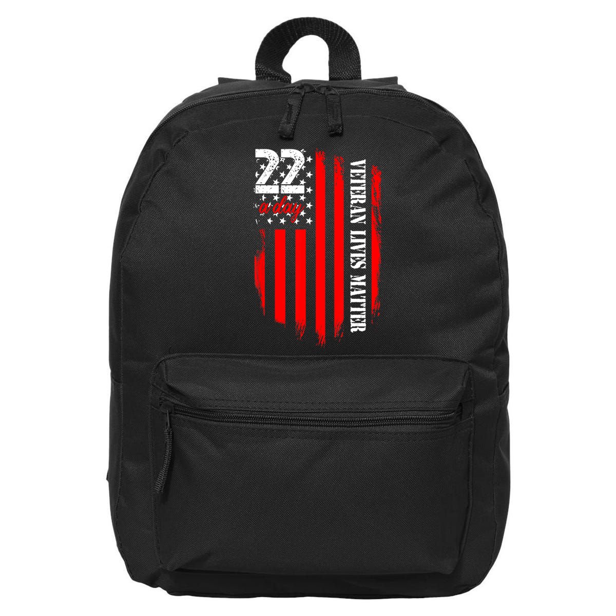 Veteran Lives Matter Suicide Awareness Ptsd Veteran 22 Day 16 in Basic Backpack