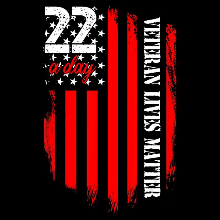Veteran Lives Matter Suicide Awareness Ptsd Veteran 22 Day Tank Top