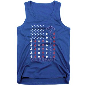 Veteran Lives Matter Air Force Veteran Proud Veteran Grandpa Cool Gift Tank Top