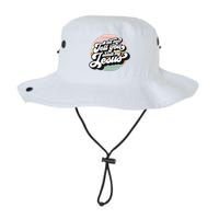 Vintage Let Me Tell You About My Jesus Christian Believers Legacy Cool Fit Booney Bucket Hat