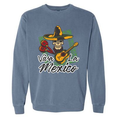 Viva La Mexico Garment-Dyed Sweatshirt