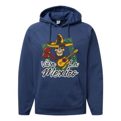 Viva La Mexico Performance Fleece Hoodie