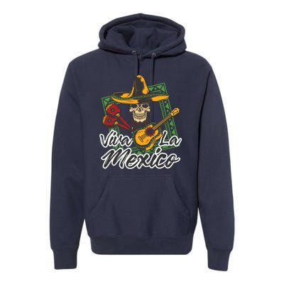 Viva La Mexico Premium Hoodie