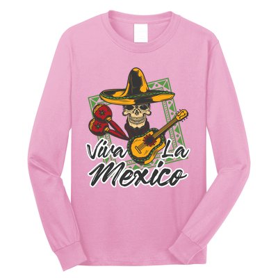 Viva La Mexico Long Sleeve Shirt