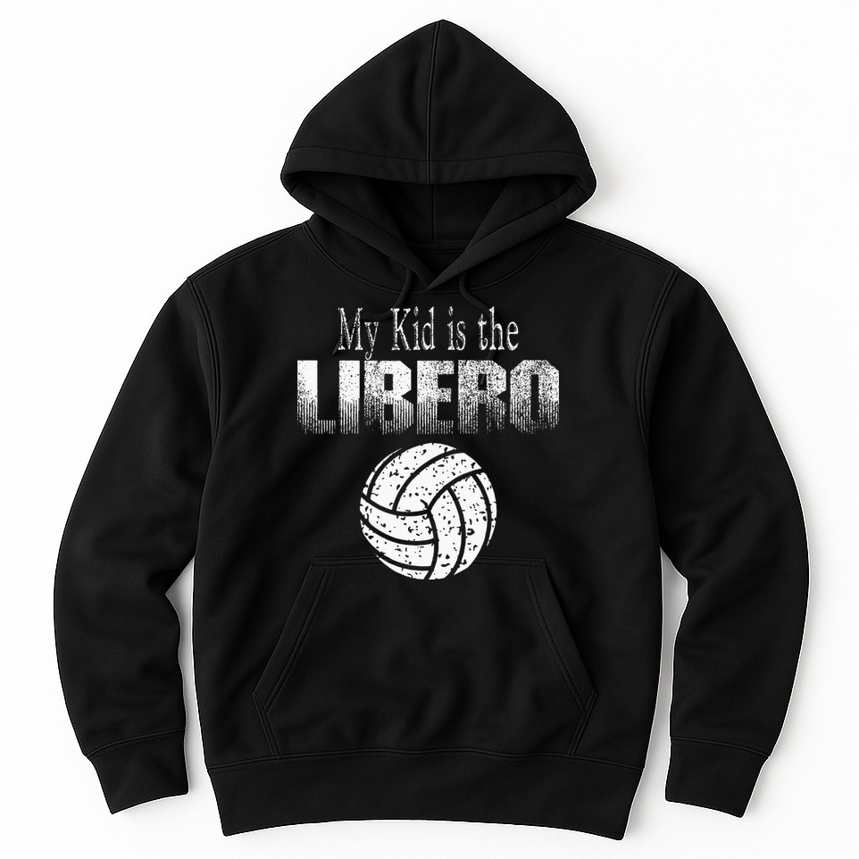 Volleyball Libero Mom Or Dad Hoodie