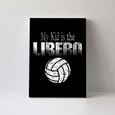 Volleyball Libero Mom Or Dad Canvas