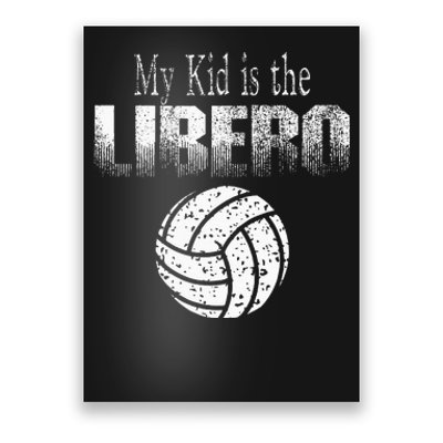 Volleyball Libero Mom Or Dad Poster