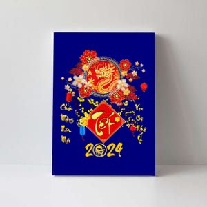 Vietnamese Lunar New Year 2024 Tet Viet Chuc Mung Nam Moi  Canvas