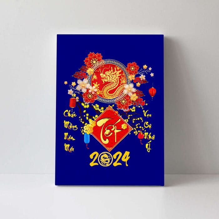 Vietnamese Lunar New Year 2024 Tet Viet Chuc Mung Nam Moi  Canvas