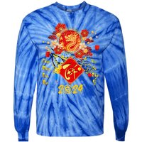 Vietnamese Lunar New Year 2024 Tet Viet Chuc Mung Nam Moi  Tie-Dye Long Sleeve Shirt