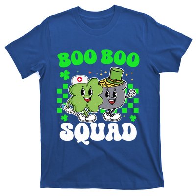 Vintage Lucky Nurse Boo Boo Squad St Patricks Day Team Gift T-Shirt