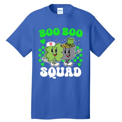 Vintage Lucky Nurse Boo Boo Squad St Patricks Day Team Gift Tall T-Shirt