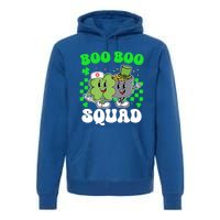 Vintage Lucky Nurse Boo Boo Squad St Patricks Day Team Gift Premium Hoodie