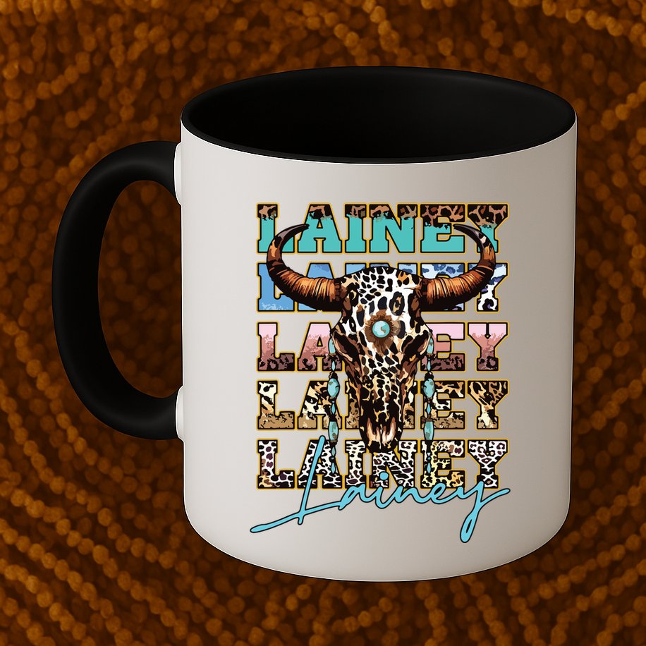 Vintage Lainey Name Personalized Love Animal Awesome Apparel Mug