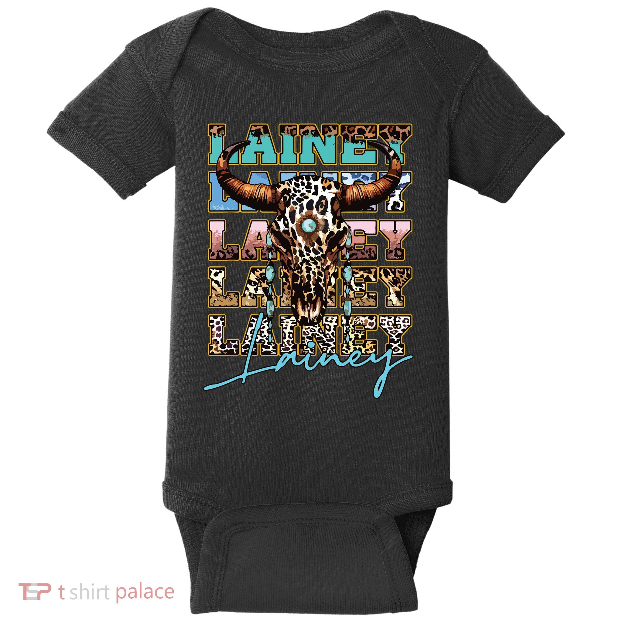 Vintage Lainey Name Personalized Love Animal Awesome Apparel Baby Bodysuit