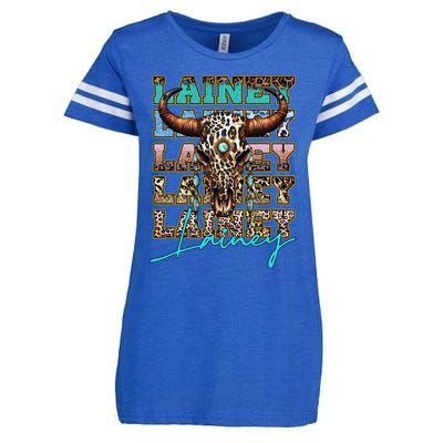 Vintage Lainey Name Personalized Love Animal Awesome Apparel Enza Ladies Jersey Football T-Shirt