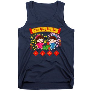 Vietnamese Lunar New Year 2025 Tet Viet Chuc Mung Nam Moi Tank Top