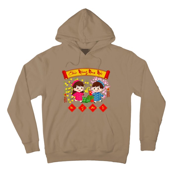 Vietnamese Lunar New Year 2025 Tet Viet Chuc Mung Nam Moi Hoodie