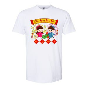 Vietnamese Lunar New Year 2025 Tet Viet Chuc Mung Nam Moi Softstyle CVC T-Shirt