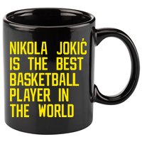 Vic Lombardi Nikola Jokic Best Basketball Player In The World 11oz C Handle Ceramic Mug