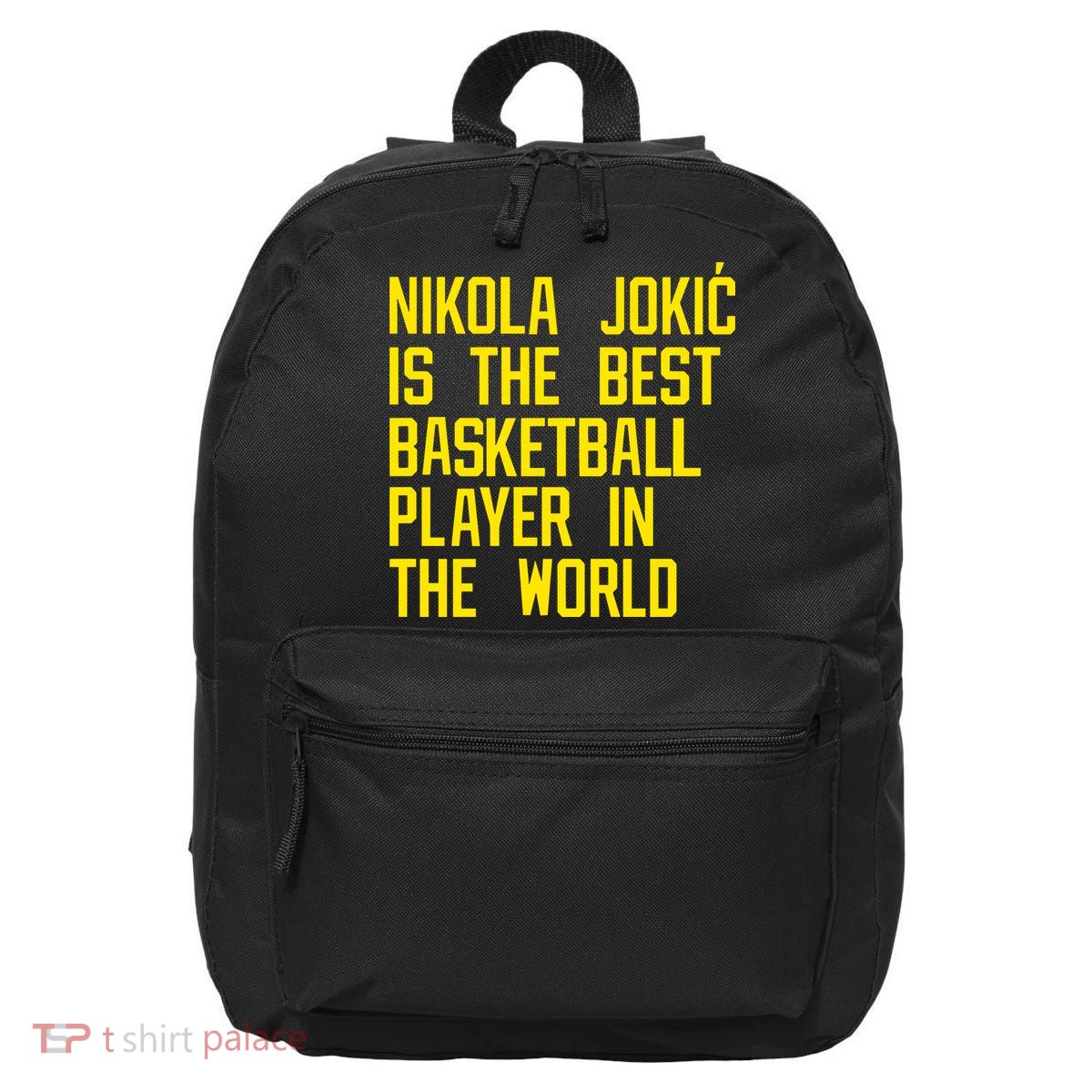 Vic Lombardi Nikola Jokic Best Basketball Player In The World 16 in Basic Backpack
