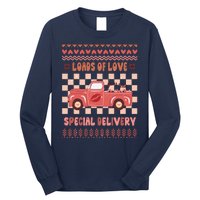 Valentine Loads Of Love Special Delivery Ugly Sweater Long Sleeve Shirt