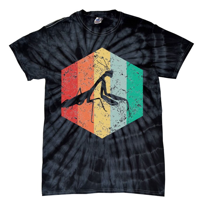 Vintage Look Praying Mantis Tie-Dye T-Shirt