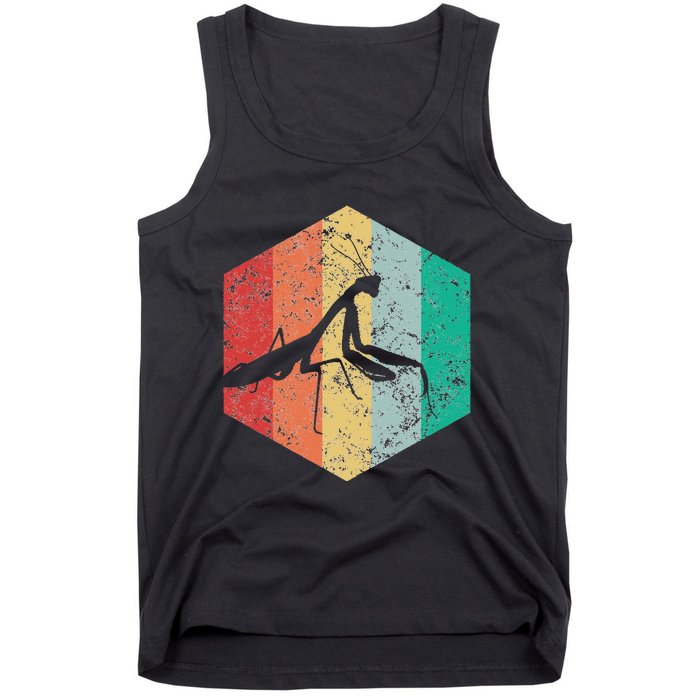 Vintage Look Praying Mantis Tank Top