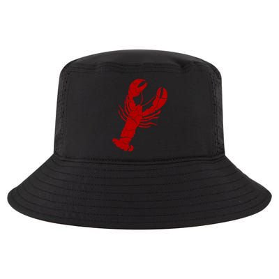 Vintage Lobster Print Lobster Gift Cool Comfort Performance Bucket Hat