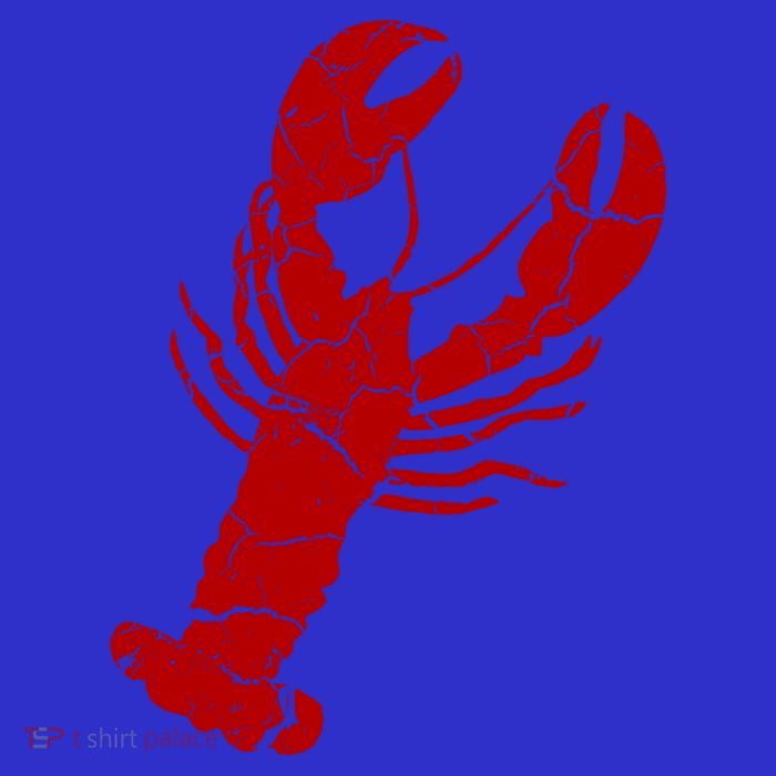 Vintage Lobster Print Lobster Gift Tall T-Shirt