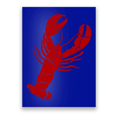 Vintage Lobster Print Lobster Gift Poster