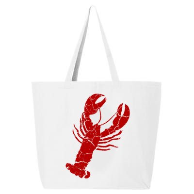 Vintage Lobster Print Lobster Gift 25L Jumbo Tote