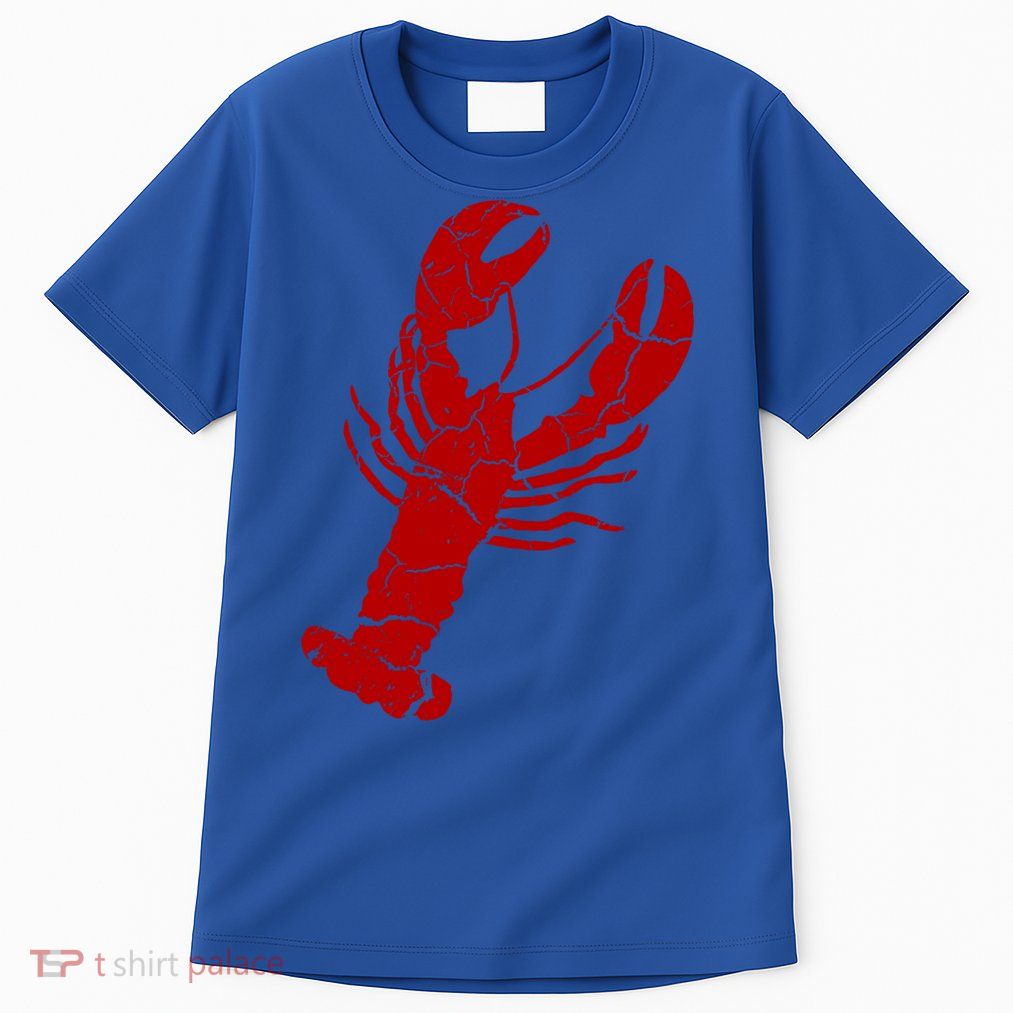 Vintage Lobster Print Gift Lobster Cute Gift Tall T-Shirt