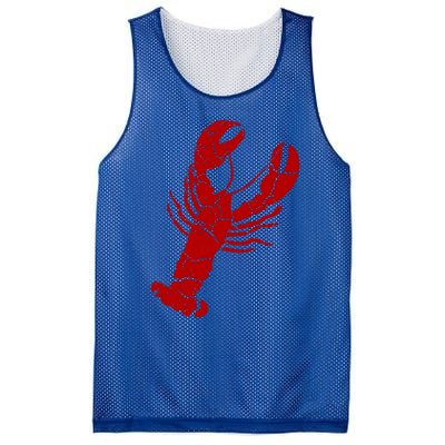 Vintage Lobster Print Gift Lobster Cute Gift Mesh Reversible Basketball Jersey Tank