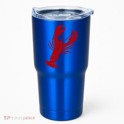 Vintage Lobster Print Gift Lobster Cute Gift Tumbler