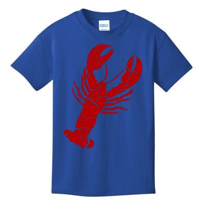 Vintage Lobster Print Gift Lobster Cute Gift Kids T-Shirt