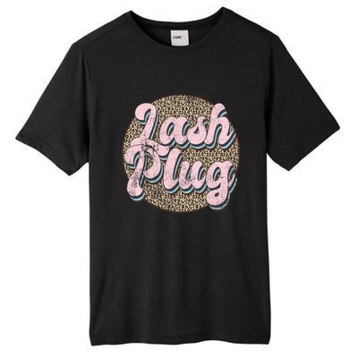 Vintage Lash Plug Lash Tech Lash Artist Leopard Lash Cool Gift Tall Fusion ChromaSoft Performance T-Shirt