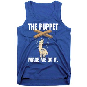 Ventriloquist Llama Puppetmeaningful Giftmademeaningful Giftmemeaningful Giftdo Tank Top