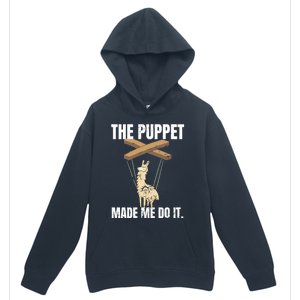 Ventriloquist Llama Puppetmeaningful Giftmademeaningful Giftmemeaningful Giftdo Urban Pullover Hoodie