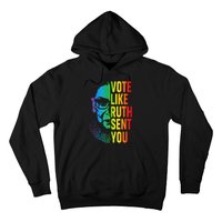 Vote Like Ruth Sent You Uterus Feminist Lgbt Hoodie