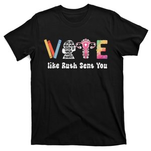 Vote Like Ruth Sent You Uterus Feminist Rbg Gift T-Shirt